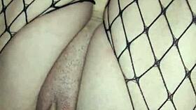 anal with wife in fishnet stockings