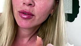 Intriguing Armpit and Nose Waxing Session