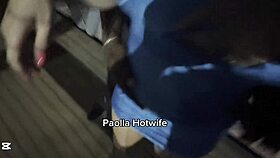 Married Hotwife Fucks Nonstop On Highway Catwalk!