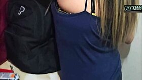 I traded sex for cash with a horny immigrant in a cheap hotel, letting her ride me deep and blow me hard.