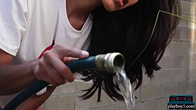 Deisy Leon Strips For Playboy