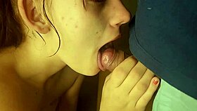 my 18 year old likes to suck my cock after i fucked