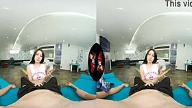 big booty latina getting her ass pounded in vr