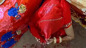 Beautiful Indian babe celebrates Karwa Chauth with friends