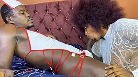 My man became a male nurse and fucked me rough, making me squirt