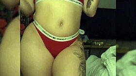 S sexy red head cam girl teasing