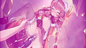 Asian ass takes monster cock orgasm