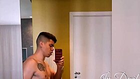 good sex in friend's bathroom with borrowed boyfriend