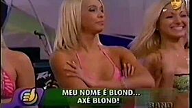 want to see this blonde brazilian strip for team axe tv?