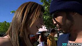 Sara Jay's Huge Ass Fucked On The 305bus