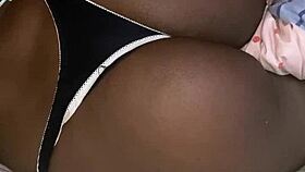 Aline relaxes on my bed