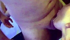 huge brazilian milf alina swallows cum in mouth orgasm!