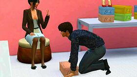 cinderella milf hardcore fucking in shoe store