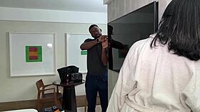 Did the motel technician fix more than the TV in my room?