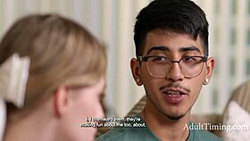 18yo virgin cheerleader fucks her dorky friend to stick it to the jocks running a wager on her v card adulttiming