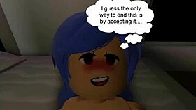 Roblox girl gets fucked by intruder 😱