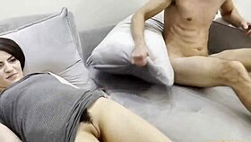 Kitchen scene with unexpected distractions