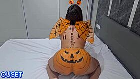 El Culo Grande De Mi Hermanastra No Me Dejaba Dormir Special Halloween