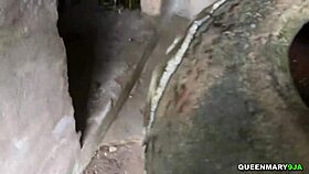 my wife loves my long cock outside