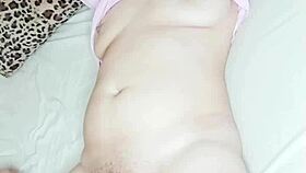 Friend Made Me Squirt Hard with That Huge Dildo!