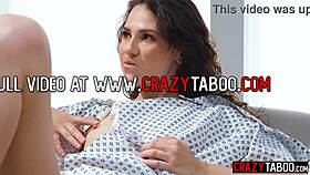 Impatient Liz Jordan interacts with attractive milf doctor after babe relaxed