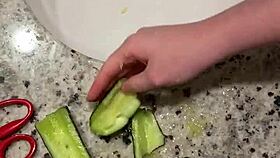 Wow, Hardcore Zucchini Fucking!