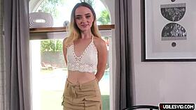 CHEATING MARIA KAZI AND THE POOL GUY GIVE DP