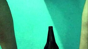 i masturbate richly with a bottle my rich vaginal juices