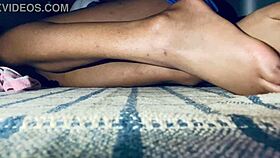 Hey, this Latina amateur shows off sexy toes and ass in homemade fun