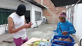 Humble salesman fucks hot woman hard in his room for homemade sex