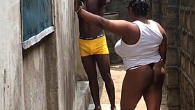 My neighbours wife finaly had the chance to have a taste of my designer dick