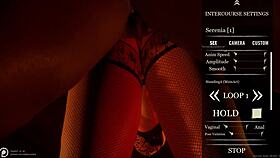 wild life - big ass big tit curvy white milf serenia dresses up like a slut and fucks her big black dick nero by the fire