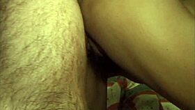 couple enjoys vintage group fun with hairy pussy and cum