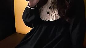 人生初遠隔バイブデート ぐちょぐちょに濡れて我慢できず健全デート中断