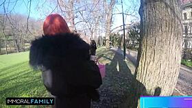 easter bunny sluts katy and mia get stuffed in wild egg hunt