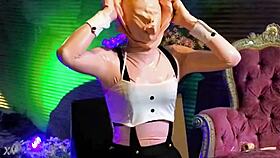 i'm all wrapped up in kigurumi x rubber doll bondage, can't move