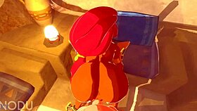 Urbosa is sucking and fucking with passion, it's so hot and intense 😈