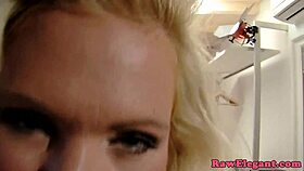 Look at that glamcore milf getting assfucked deeply by bbc in doggystyle!