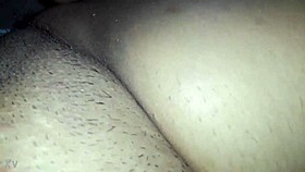 Amateur licks wet pussy until cum drips from cock 😋💦🍑