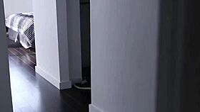 Teen newbie overflows with jizz