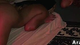 Arab Muslim Spanks Afghan Prostitute in Outdoor Whorehouse