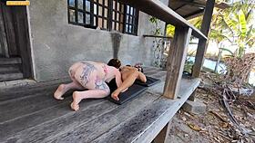 Amateur Guy Sees Two Girls Fucking Outdoors