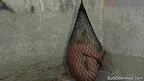 Dominated Euro Trapped In Web By Maledom