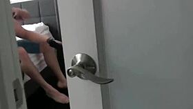 Curious Husband Peeps On Wife And Lover Sharing Moments