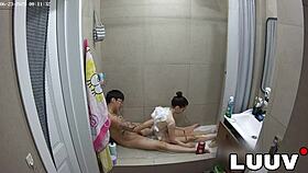 Luuv Real Couple Xaner And Grossy Shower Reality