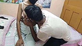 Indian babe dimple arranges bedroom quickie with boyfriend