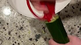 Wow, Hardcore Zucchini Fucking!