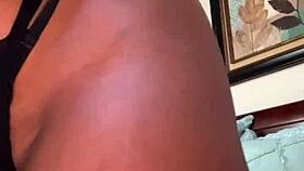 Watch Nyla Storm twerk her big booty as you vibrate her pussy?