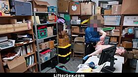 Little devil shoplifter catarina petrov get caught so officer handcuffed her and strip searched - liftersex