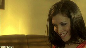 Stunning Tristan Kingsley gets pierced pussy fucked in foot fetish